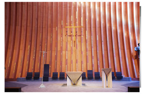 installation cathédrale de Créteil atelier dkf